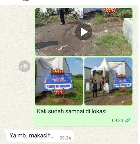 Pengiriman Karangan Bunga Mangga Dua Selatan