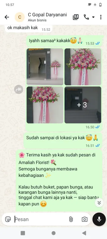 Pengiriman Karangan Bunga Mangga Dua Selatan