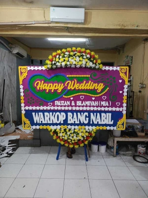 Papan Bunga di Mangga Dua Selatan