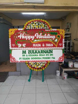 Papan Bunga di Mangga Dua Selatan
