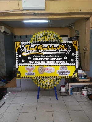 Papan Bunga di Mangga Dua Selatan