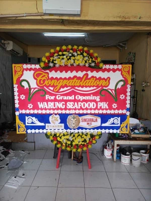 Papan Bunga di Mangga Dua Selatan