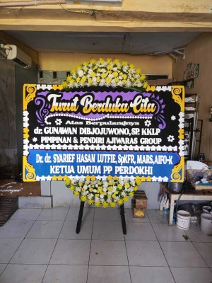 Papan Bunga di Mangga Dua Selatan